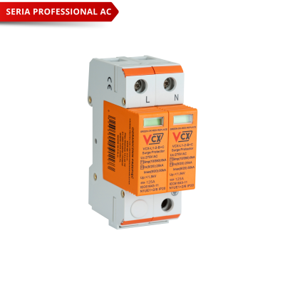 VCX Ogranicznik przepięć - B+C 2P (T1+T2) 6 kA, AC Professional