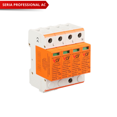 Ogranicznik przepięć B+C 4P L1-B+C(T1+T2) 6kA, AC Professional