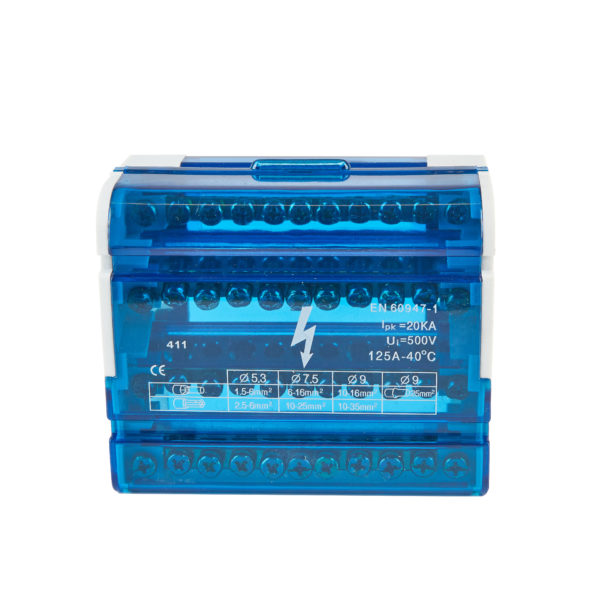 VCX blok rozdzielczy 4 pola 11 otworów