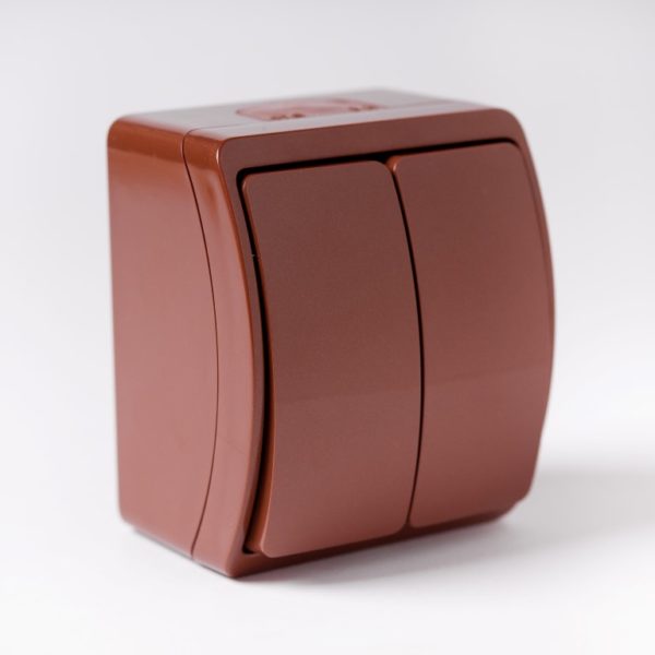 VW-2 Koala Łącznik świecznikowy n/t IP44 brąz