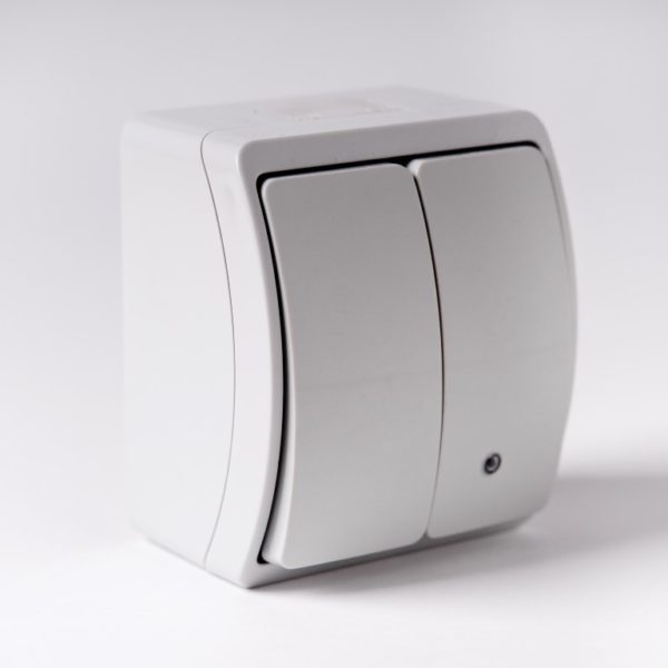 VW-2L Koala Łącznik świecznikowy podświetlany n/t IP44 popiel