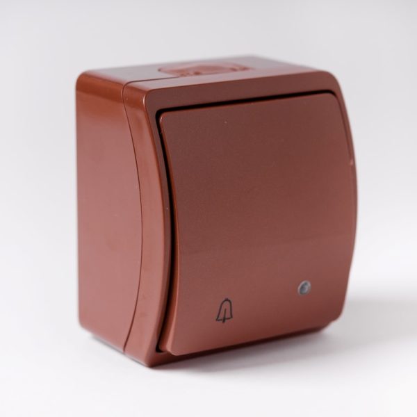 VW-5L Koala Łącznik dzwonek podświetlany n/t IP44 brąz