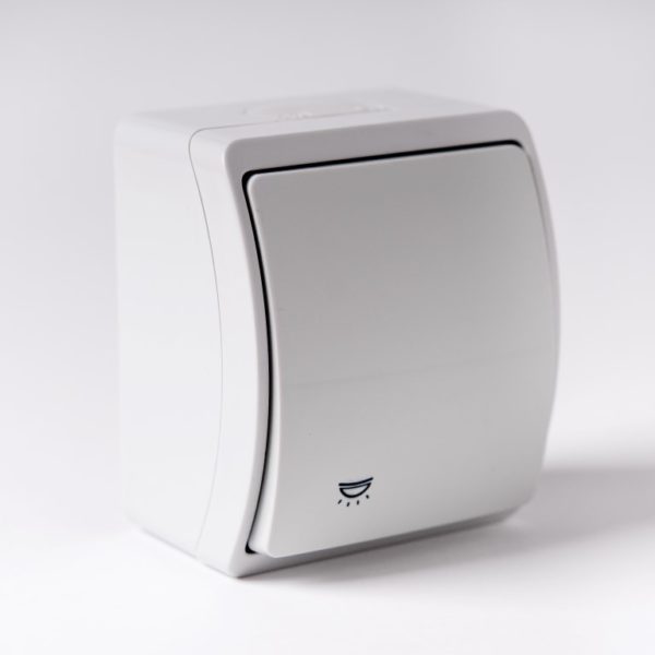 VW-6 Koala Łącznik światło n/t IP44 popiel