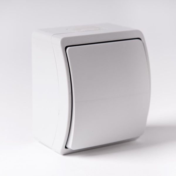 VW-7 Koala Łącznik uniwersalny, klaw.bez nadr/ n/t IP44 popiel