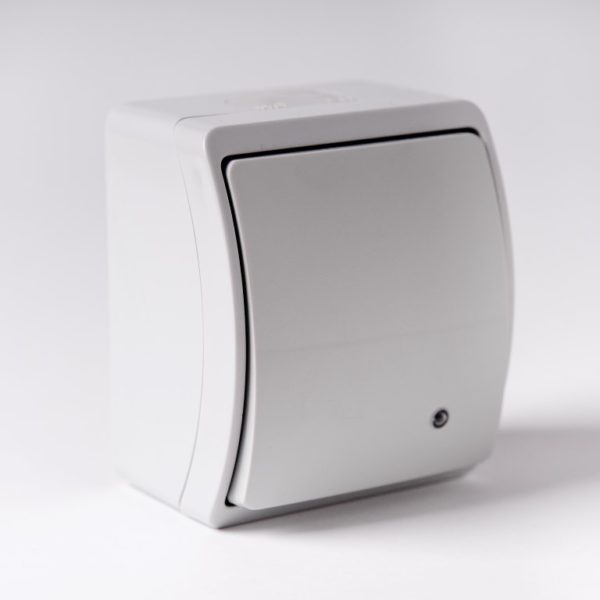 VW-7L Koala Łącznik uniwersalny podśw./schod.,kl.bez nadr. n/t IP44 popiel