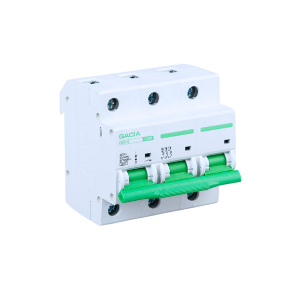 WYŁĄCZNIK NADPRĄDOWY SG6H C 3P 100A