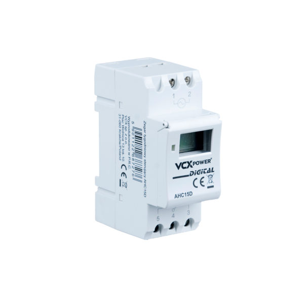 Zegar sterujący tygodniowy AHC 15D