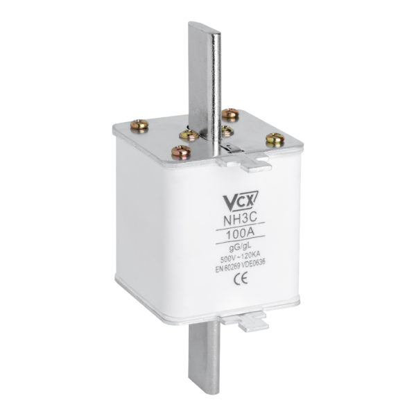 Wkładka topikowa przemysłowa zwłoczna kompaktowa NH3C 100A