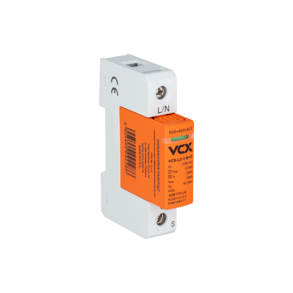 Ogranicznik przepięć BCD 4P 8kA (T1+T2+T3), AC Professional