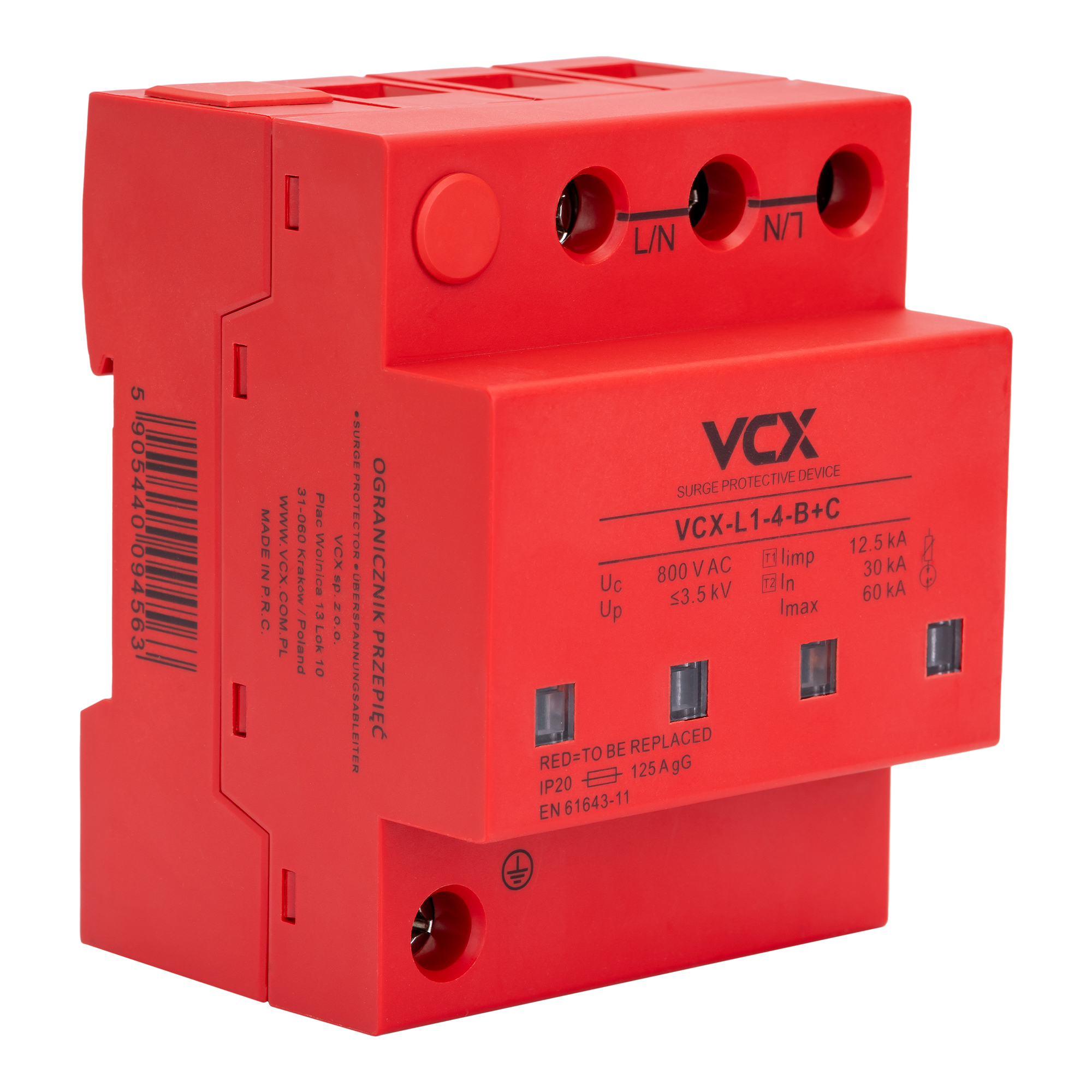 BC4P PROF. 12.5KA 800V AC